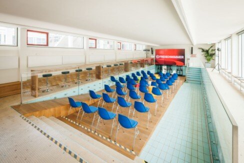 Lehrschwimmbecken im Freischwimmer Das Lehrschwimmbecken